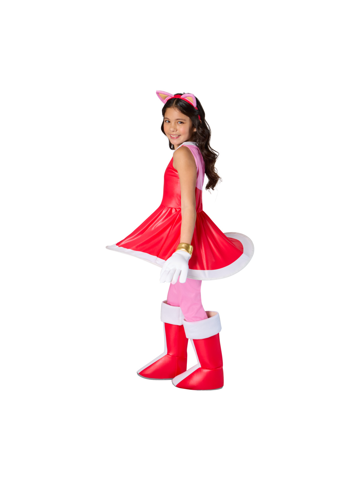 SONIC THE HEDGEHOG - AMY ROSE DELUXE COSTUME. CHILD - Image 3