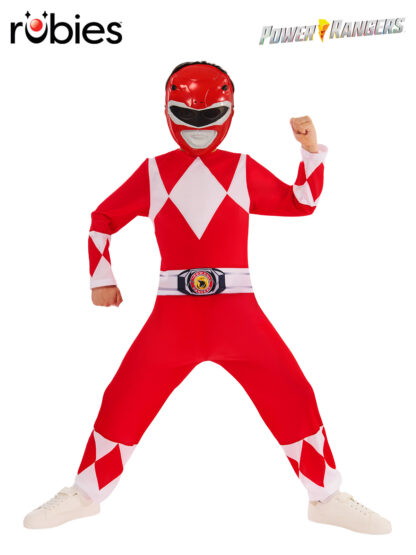 POWER RANGERS RED COSTUME, CHILD