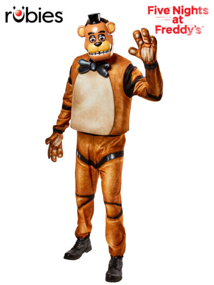 FREDDY FNAF DELUXE COSTUME, ADULT