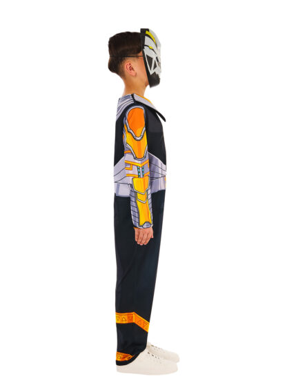 POWER RANGERS COSMIC FURY BLACK RANGER COSTUME, CHILD - Image 4