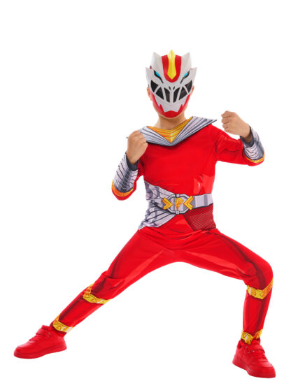 POWER RANGERS COSMIC FURY RED RANGER COSTUME, CHILD - Image 2