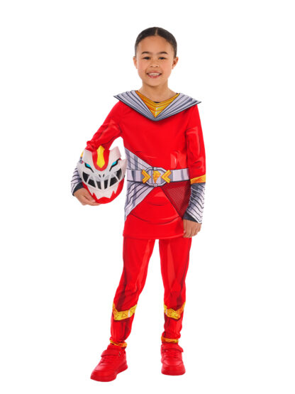 POWER RANGERS COSMIC FURY RED RANGER COSTUME, CHILD - Image 3