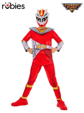 POWER RANGERS COSMIC FURY RED RANGER COSTUME, CHILD
