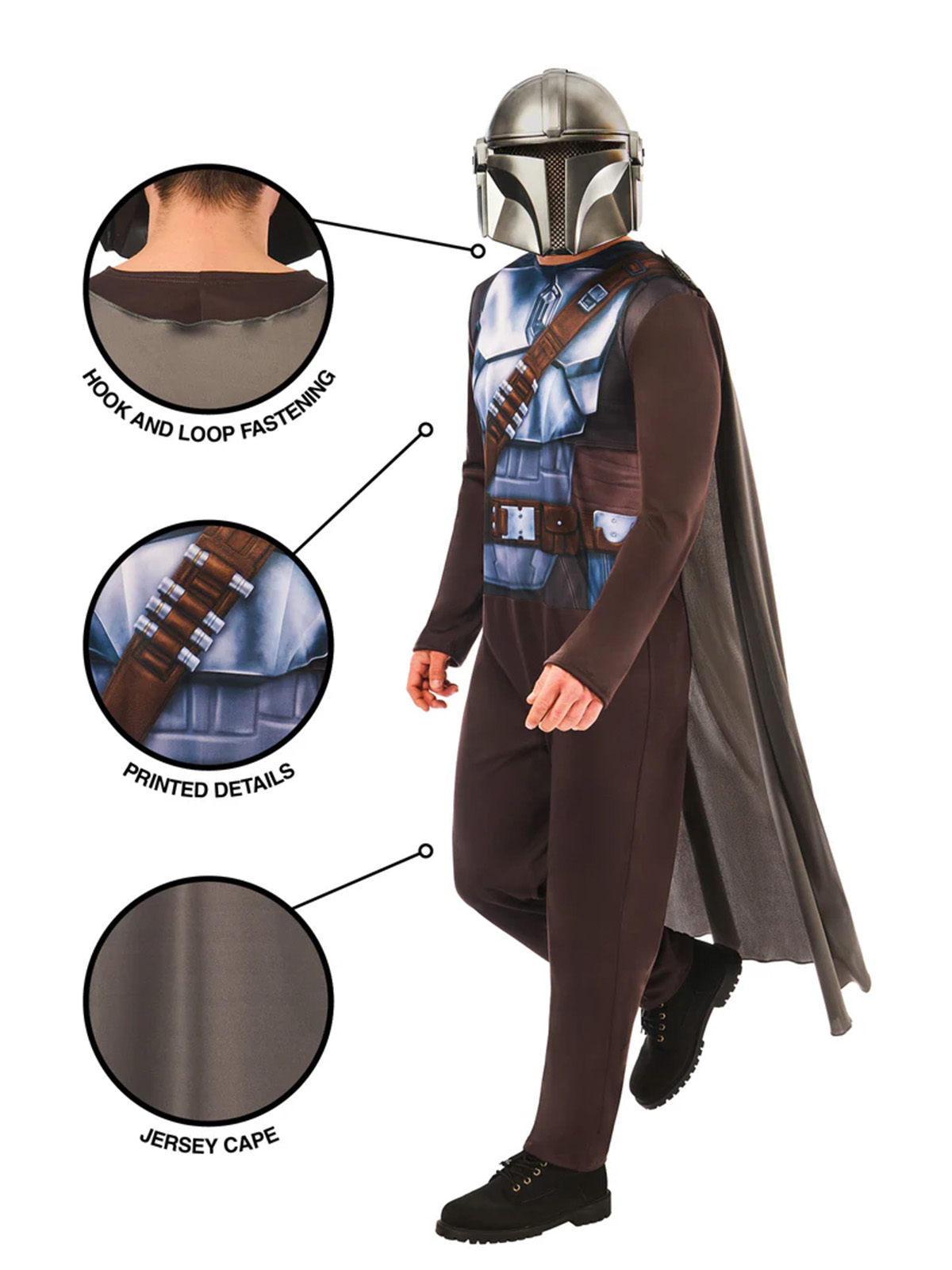 MANDALORIAN COSTUME, ADULT - Image 2