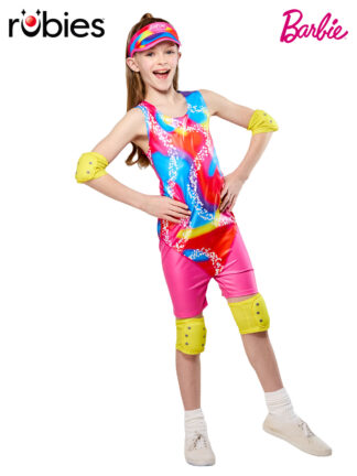 ROLLERSKATE BARBIE GIRLS COSTUME, CHILD