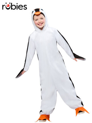 PENGUIN PLUSH ONESIE, CHILD