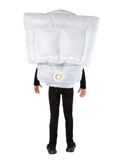 SKIBIDI TOILET INFLATABLE CHILD COSTUME - ONE SIZE - Image 2