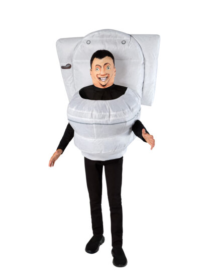 SKIBIDI TOILET INFLATABLE CHILD COSTUME - ONE SIZE - Image 5