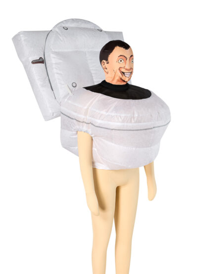 SKIBIDI TOILET INFLATABLE CHILD COSTUME - ONE SIZE - Image 6