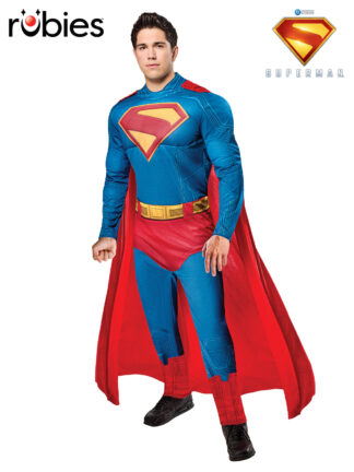 SUPERMAN DELUXE COSTUME (2025 MOVIE), ADULT