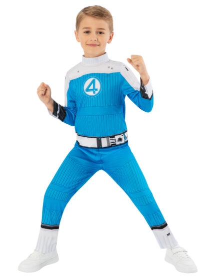 FANTASTIC FOUR HUMAN TORCH COSTUME, CHILD - Image 2
