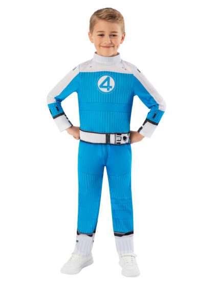 FANTASTIC FOUR HUMAN TORCH COSTUME, CHILD - Image 6