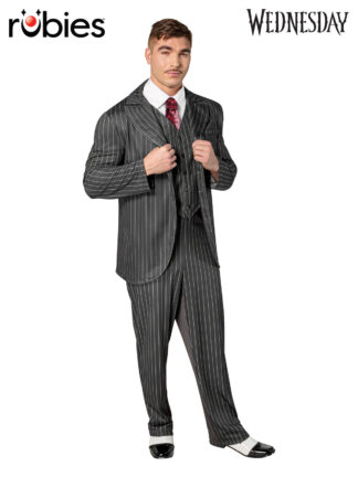 GOMEZ ADDAMS (WEDNESDAY NETFLIX SERIES) COSTUME, ADULT