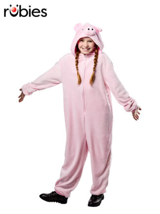 PIGGY PLUSH ONESIE, CHILD