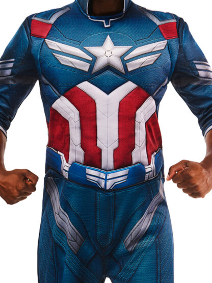 CAPTAIN AMERICA BRAVE NEW WORLD DELUXE COSTUME, ADULT - Image 3