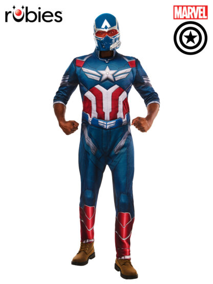 CAPTAIN AMERICA BRAVE NEW WORLD DELUXE COSTUME, ADULT