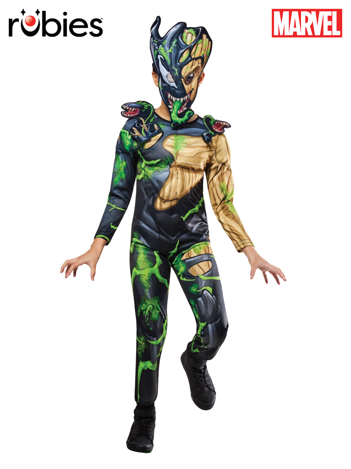 VENOMIZED GROOT DELUXE COSTUME, CHILD