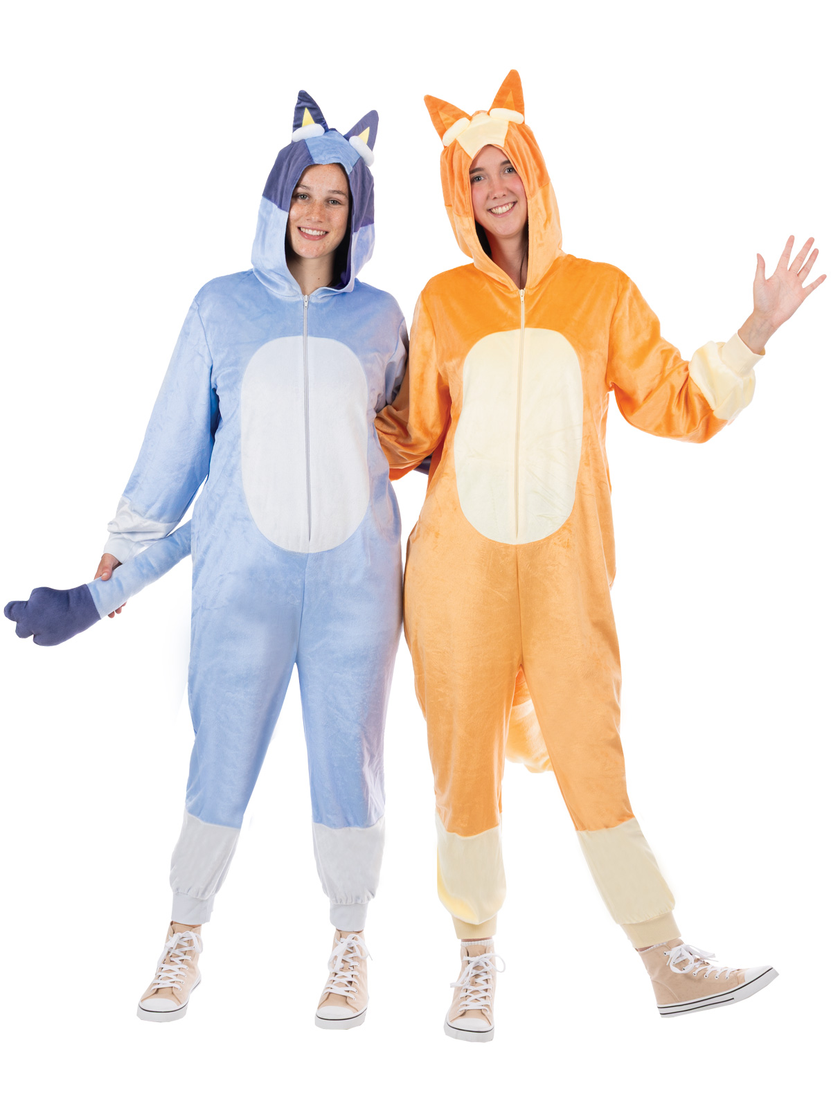 BLUEY ONESIE COSTUME, ADULT - Image 5