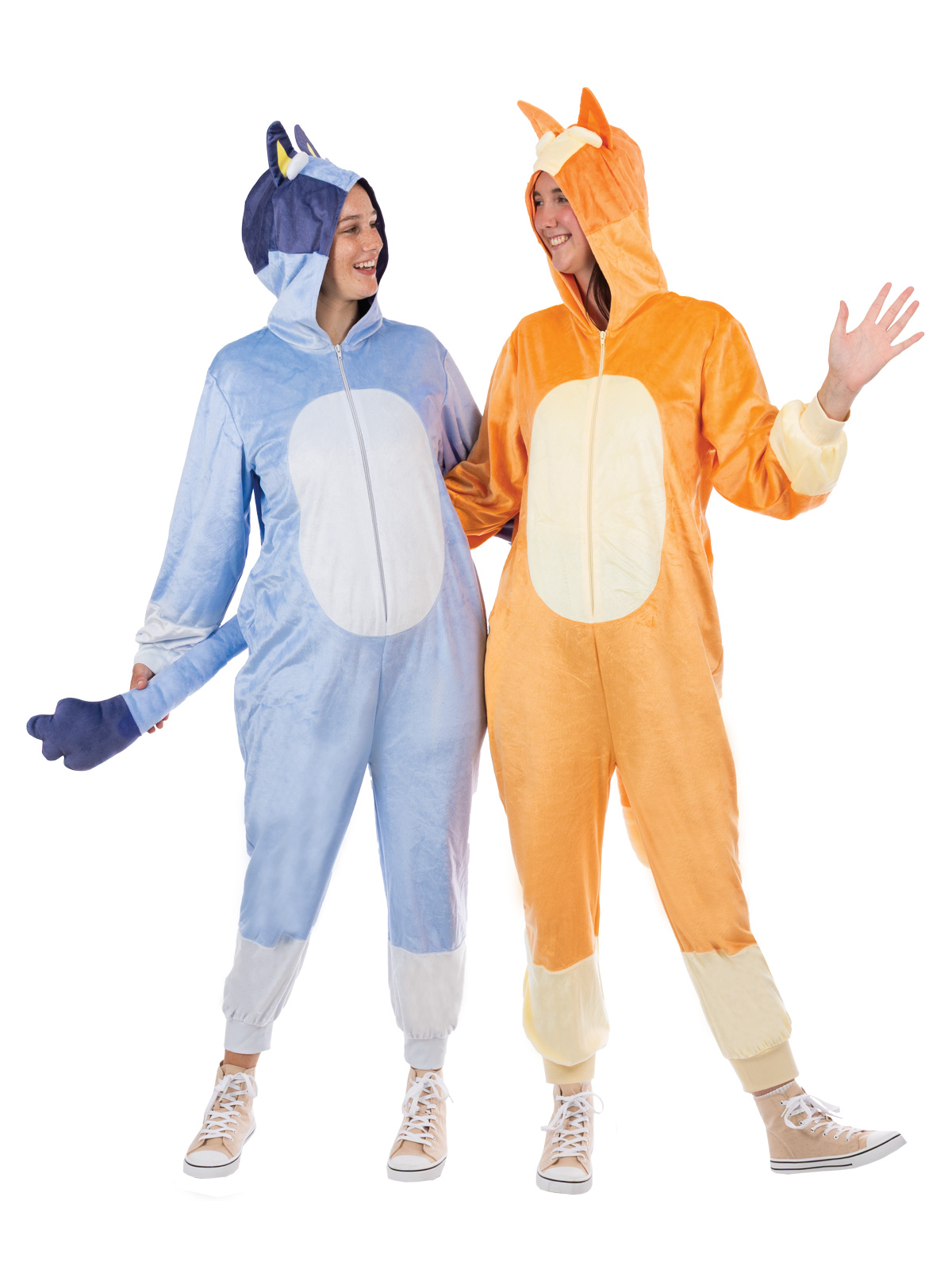 BLUEY ONESIE COSTUME, ADULT - Image 4
