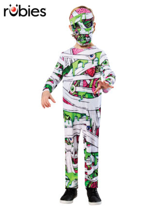 POP ART MUMMY COSTUME, CHILD