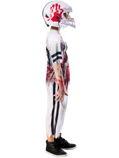 ZOMBIE AMERICAN FOOTBALL PLAYER COSTUME, CHILD - Image 3