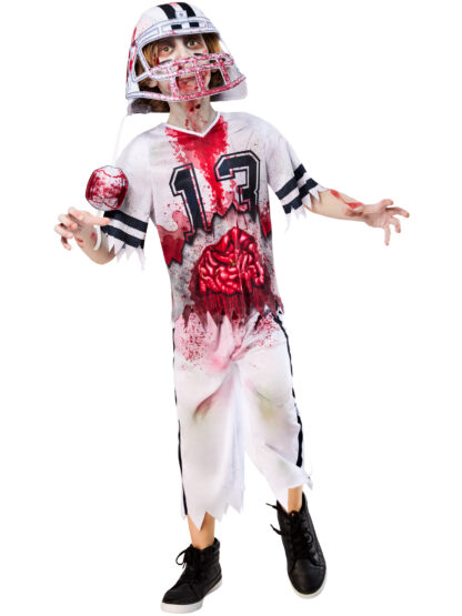 ZOMBIE AMERICAN FOOTBALL PLAYER COSTUME, CHILD - Image 2