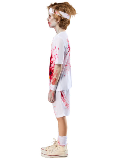 ZOMBIE ROTTER FEDERER COSTUME, CHILD - Image 4