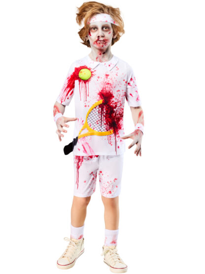 ZOMBIE ROTTER FEDERER COSTUME, CHILD - Image 2