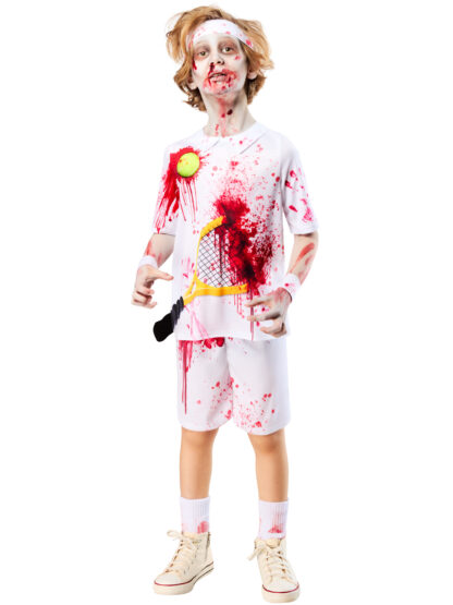 ZOMBIE ROTTER FEDERER COSTUME, CHILD - Image 3