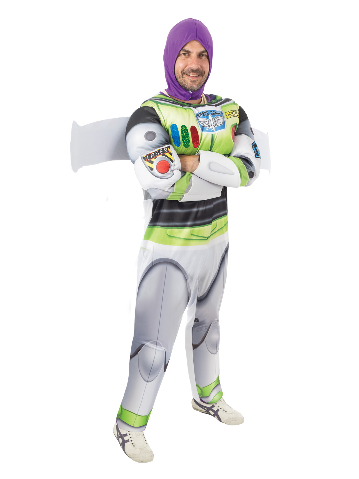 BUZZ LIGHTYEAR DELUXE TOY STORY COSTUME, ADULT - Image 2