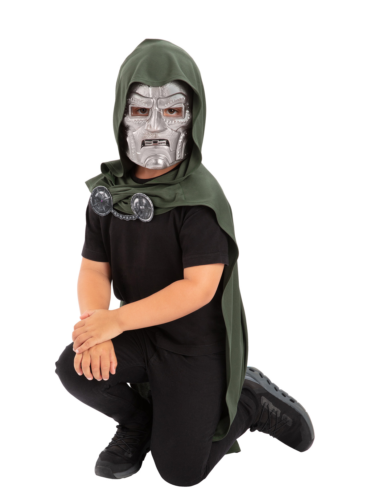 DR DOOM CAPE & MASK SET - CHILD - Image 5