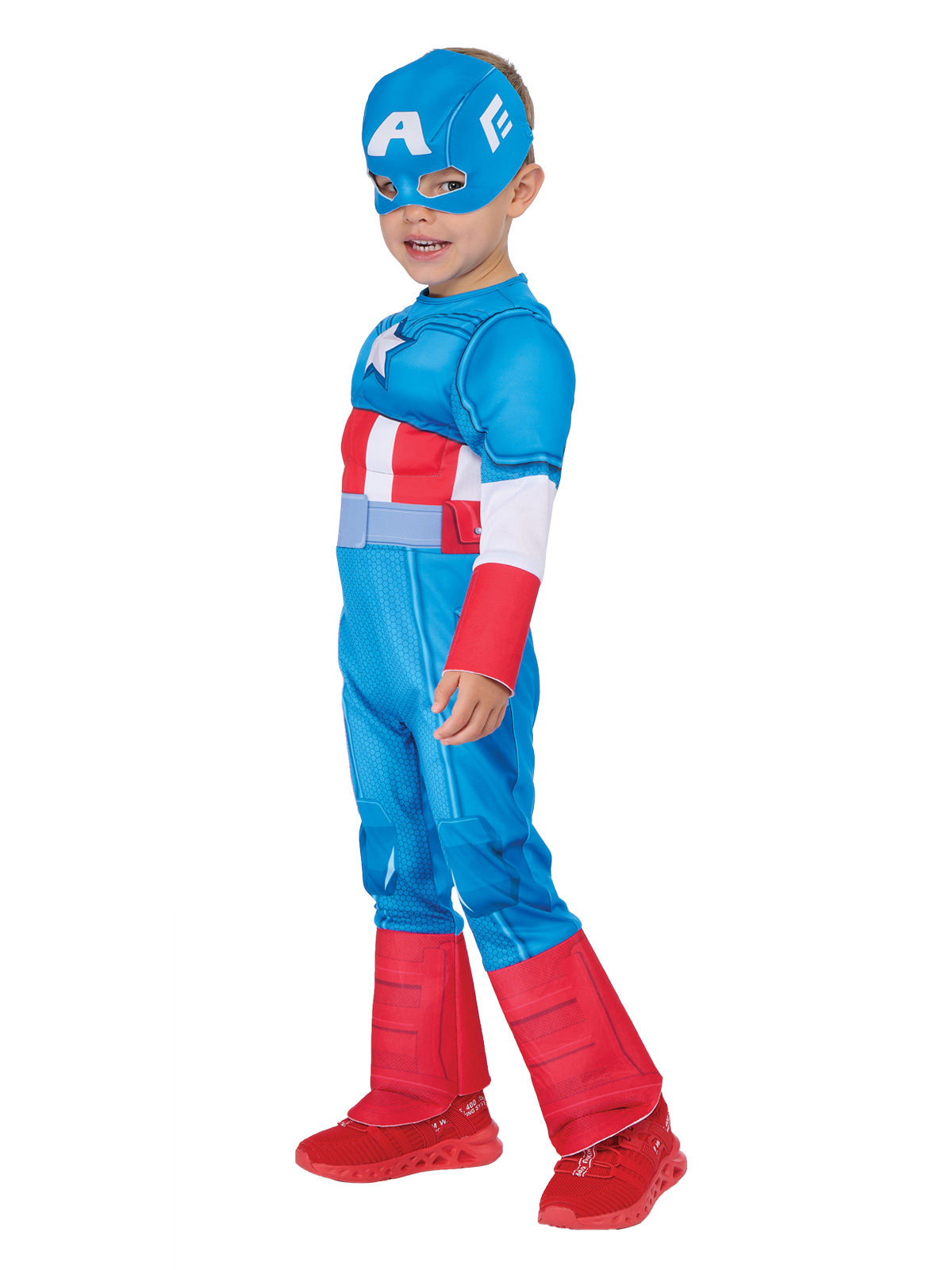 CAPTAIN AMERICA DELUXE COSTUME, TODDLER - Image 4