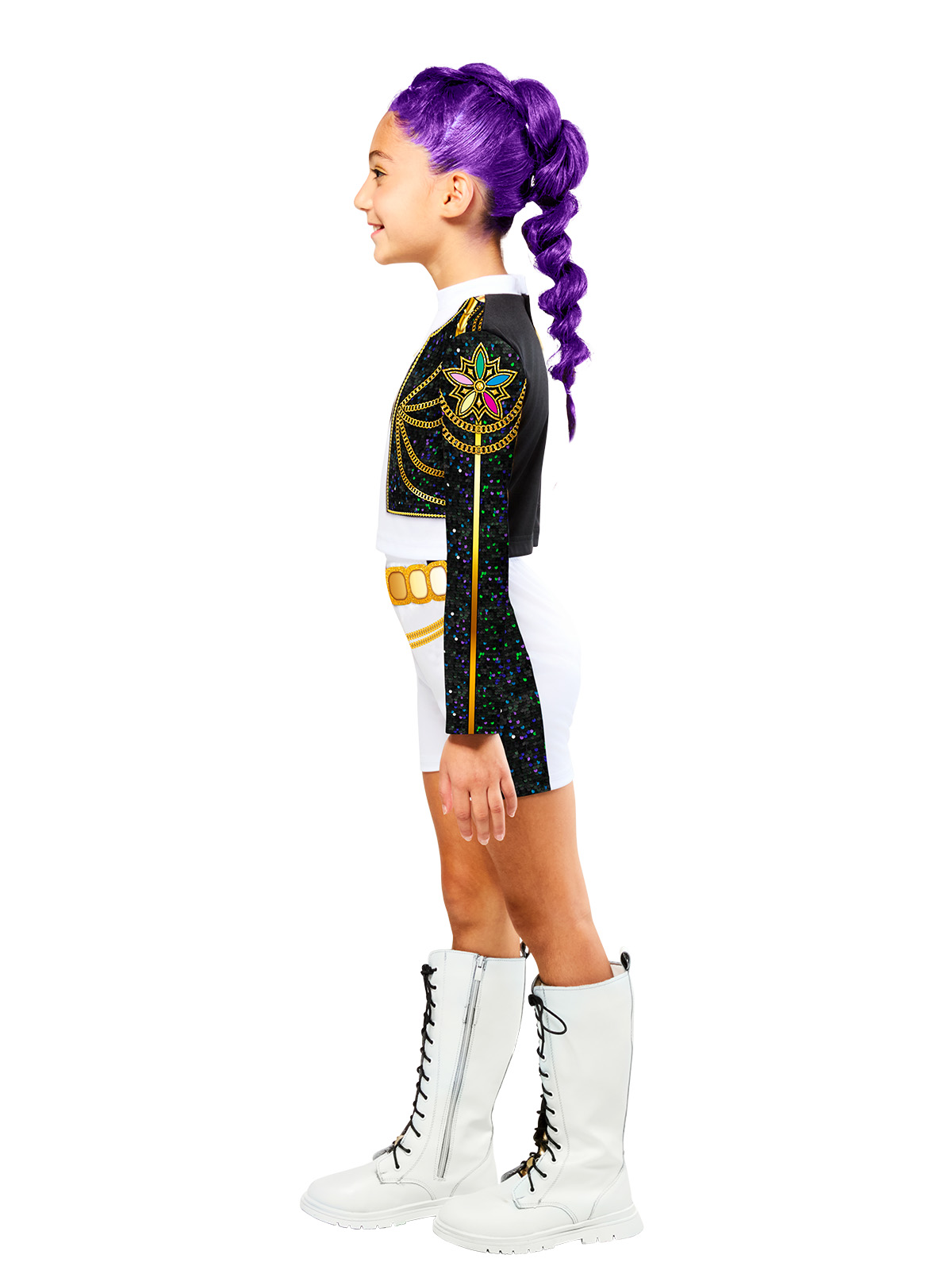 K-POP DEMON HUNTERS RUMI GOLD COSTUME, CHILD - Image 3