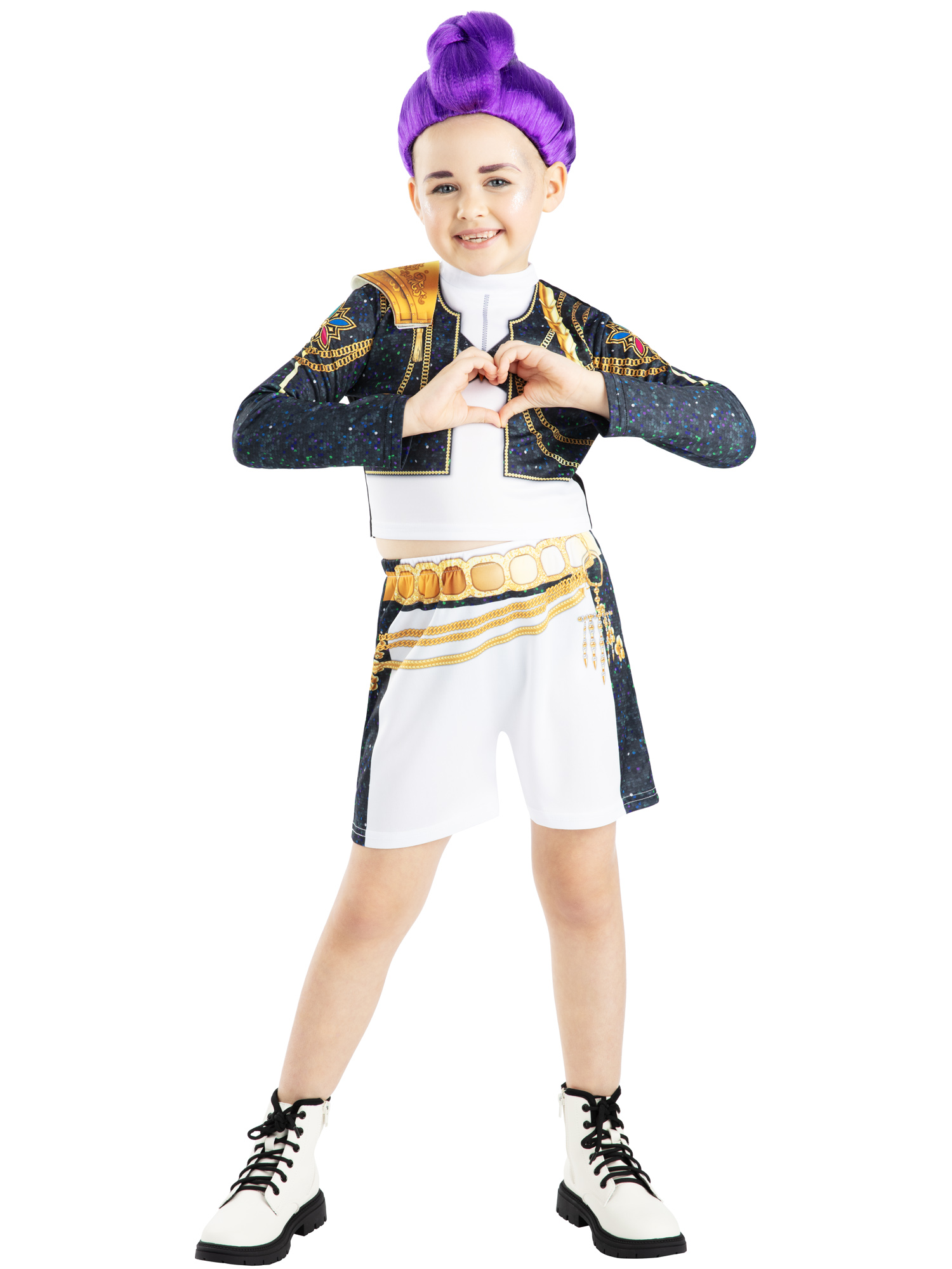 K-POP DEMON HUNTERS RUMI GOLD COSTUME, CHILD - Image 9