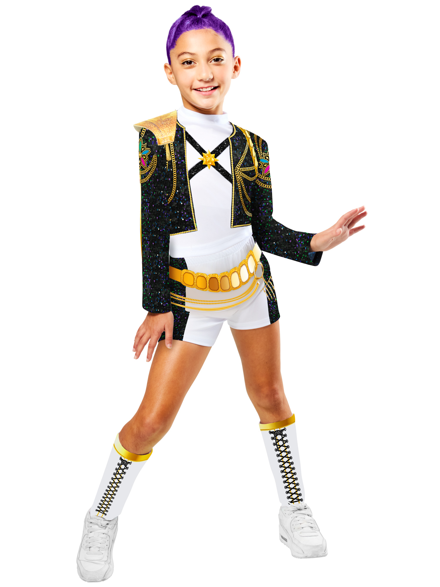K-POP RUMI GOLD DELUXE COSTUME, CHILD - Image 5