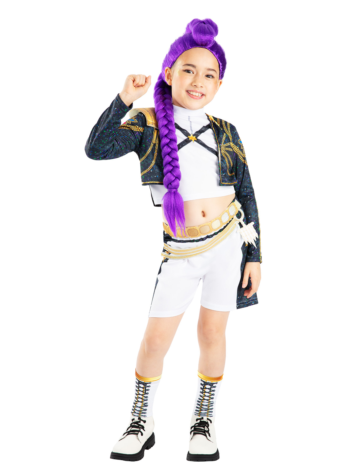 K-POP RUMI GOLD DELUXE COSTUME, CHILD - Image 3
