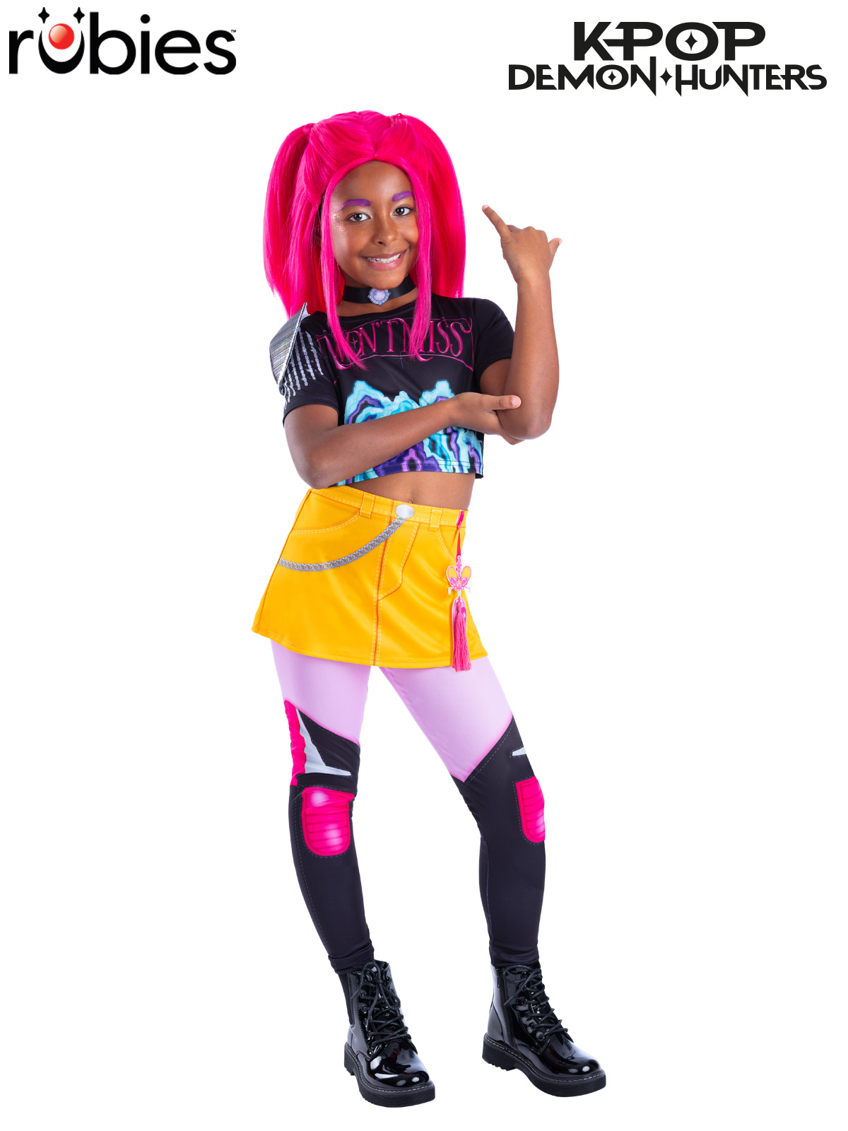 K-POP DEMON HUNTERS MIRA COSTUME, CHILD