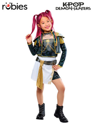 K-POP MIRA GOLDEN DELUXE COSTUME, CHILD