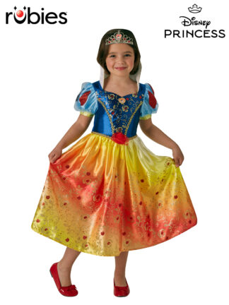 SNOW WHITE RAINBOW DELUXE COSTUME, CHILD