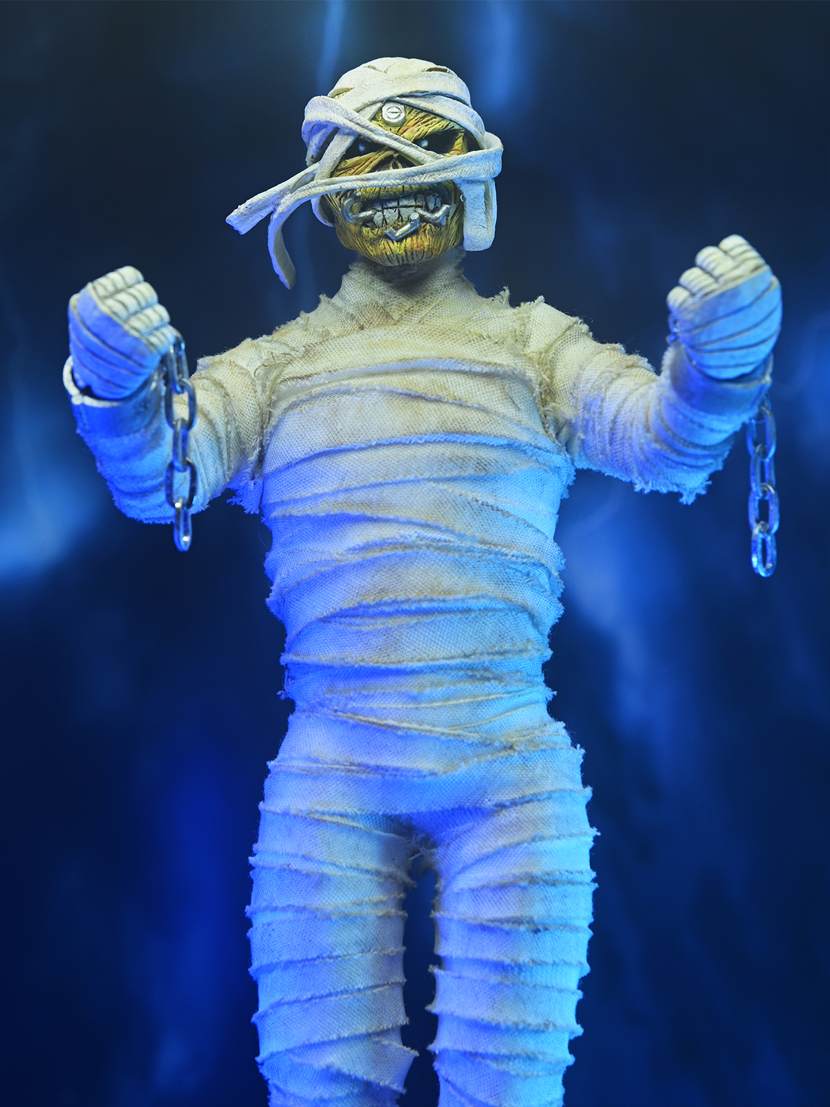 IRON MAIDEN EDDIE - 'MUMMY' - 8" CLOTHED ACTION FIGURE - Image 3