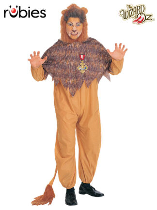 COWARDLY LION COSTUME, ADULT