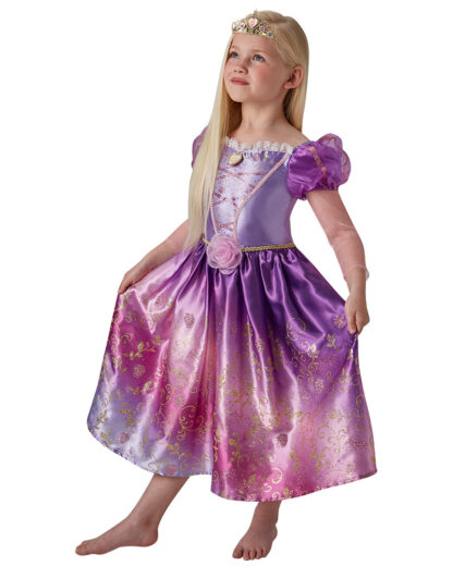RAPUNZEL RAINBOW DELUXE COSTUME, CHILD - Image 3