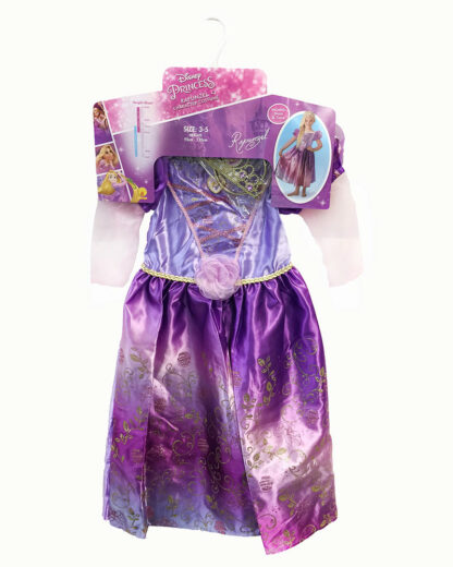 RAPUNZEL RAINBOW DELUXE COSTUME, CHILD - Image 4