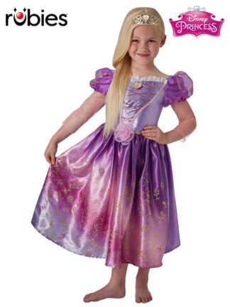 RAPUNZEL RAINBOW DELUXE COSTUME, CHILD