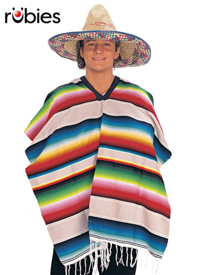 MEXICAN PONCHO, ADULT