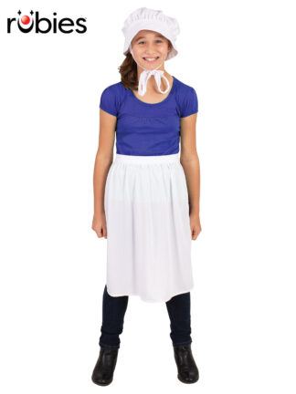 HISTORICAL BONNET AND APRON SET, CHILD