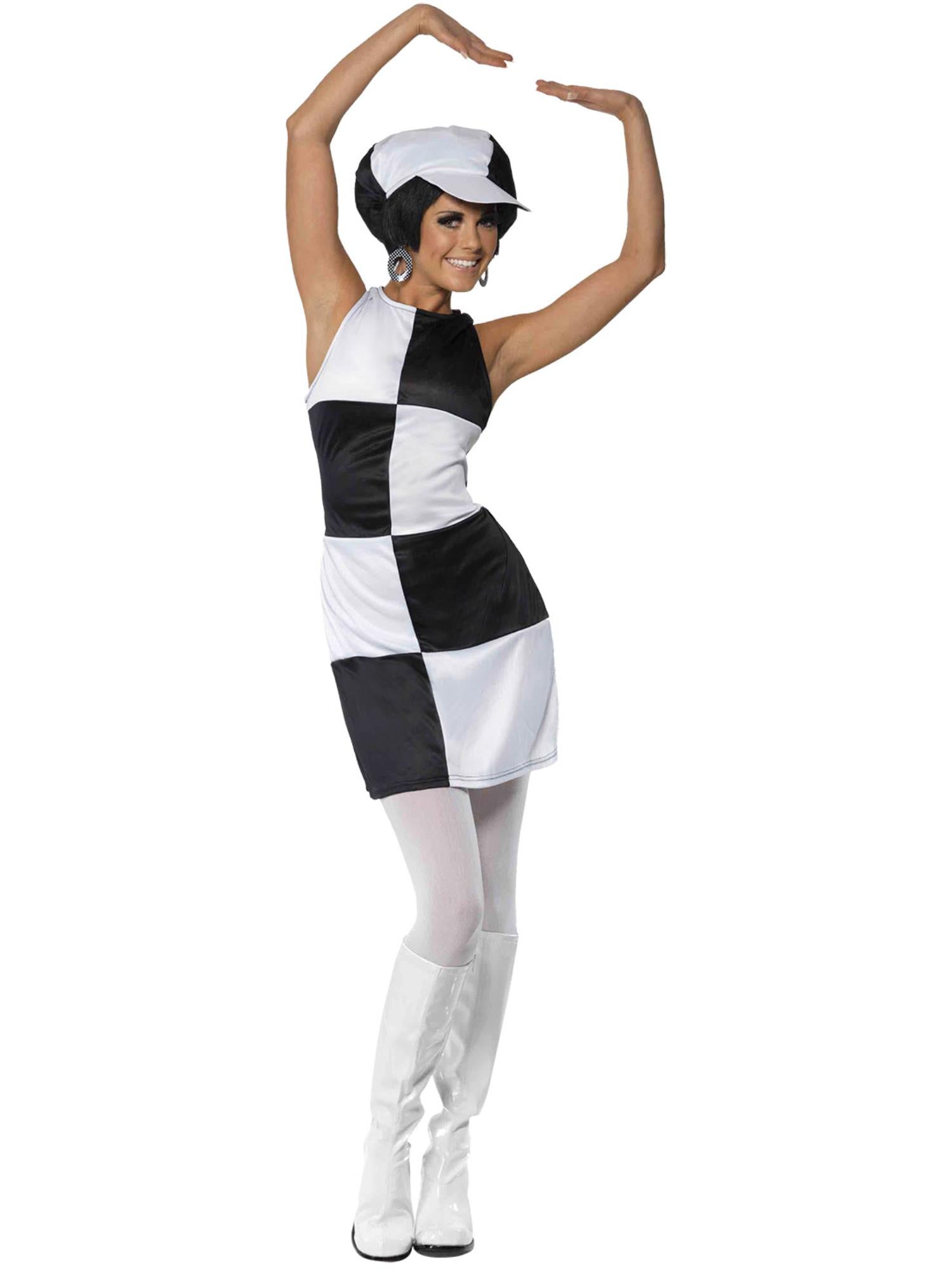 60S PARTY GIRL COSTUME, ADULT - Image 4