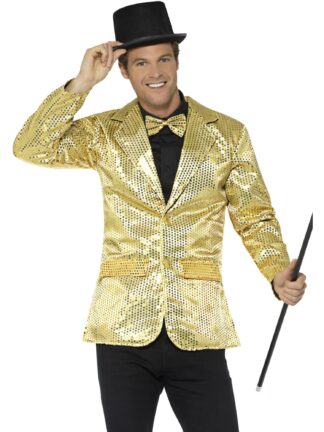 SEQUIN GOLD JACKET, ADULT