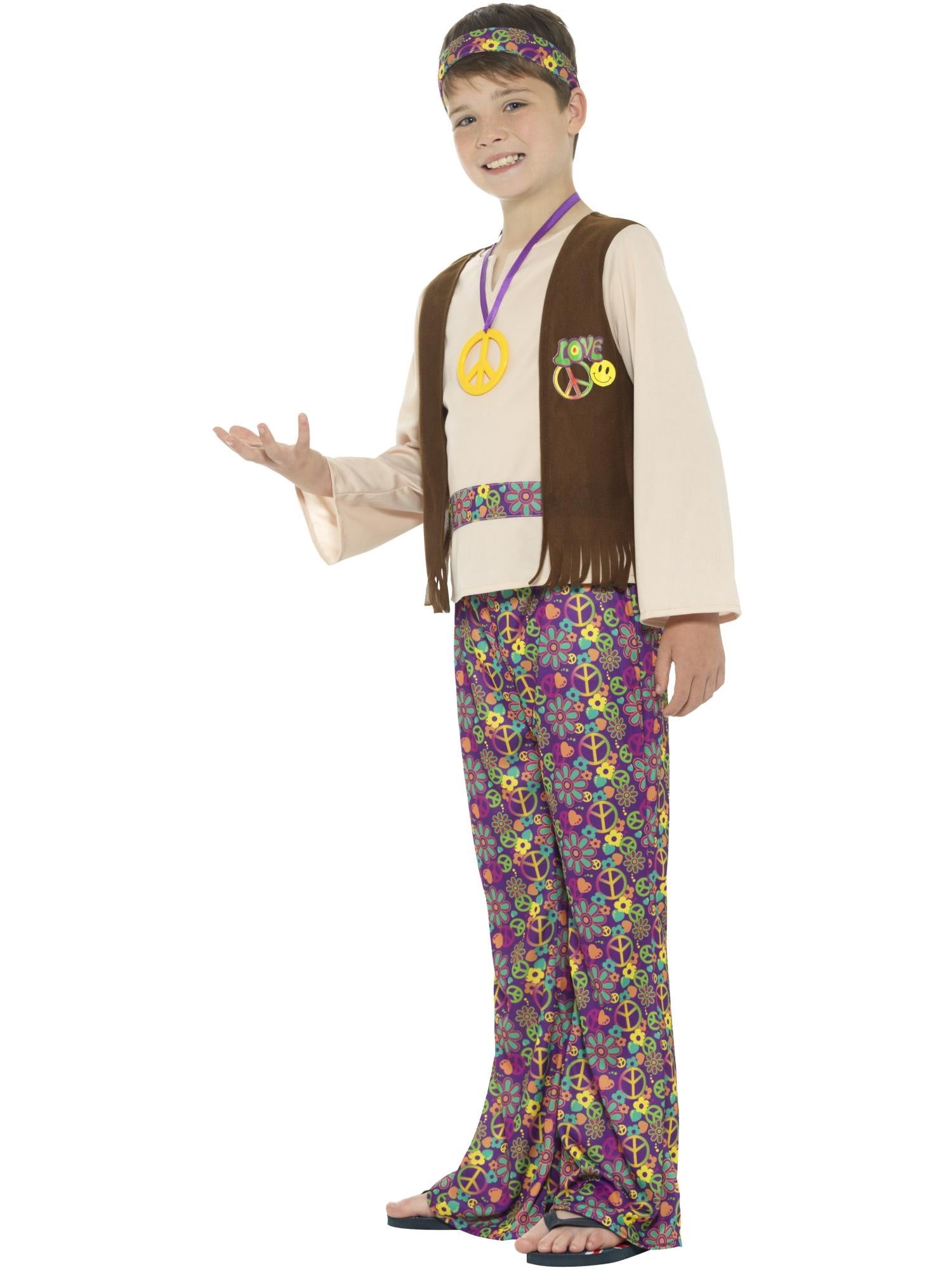 HIPPIE BOY COSTUME, CHILD - Image 2