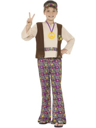HIPPIE BOY COSTUME, CHILD
